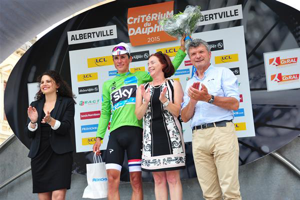 Peter Kennaugh with Bernard Thevenet